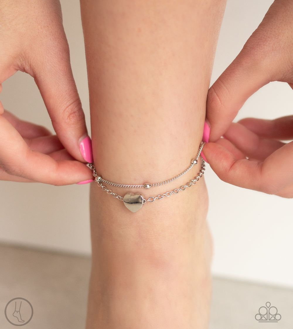 Ocean Heart  Anklet