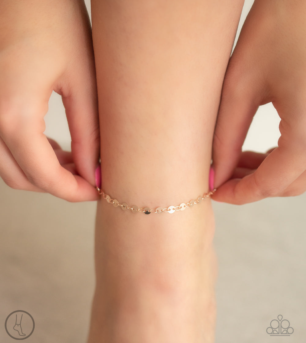 ANKLET Beach Shimmer  Rose Gold