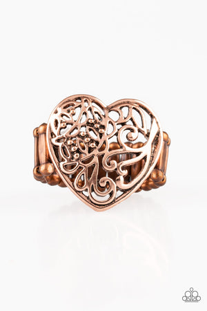 Meet Your MATCHMAKER  Copper Ring