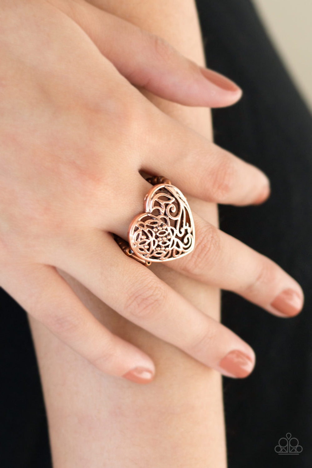 Meet Your MATCHMAKER  Copper Ring