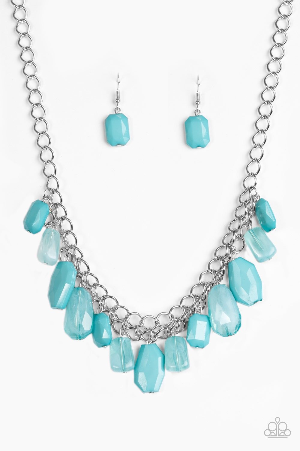 Glacier Goddess - Blue Necklace